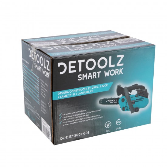 Drujba constructii , Detoolz , 1.2CP, 2 lame, 2 lanturi -